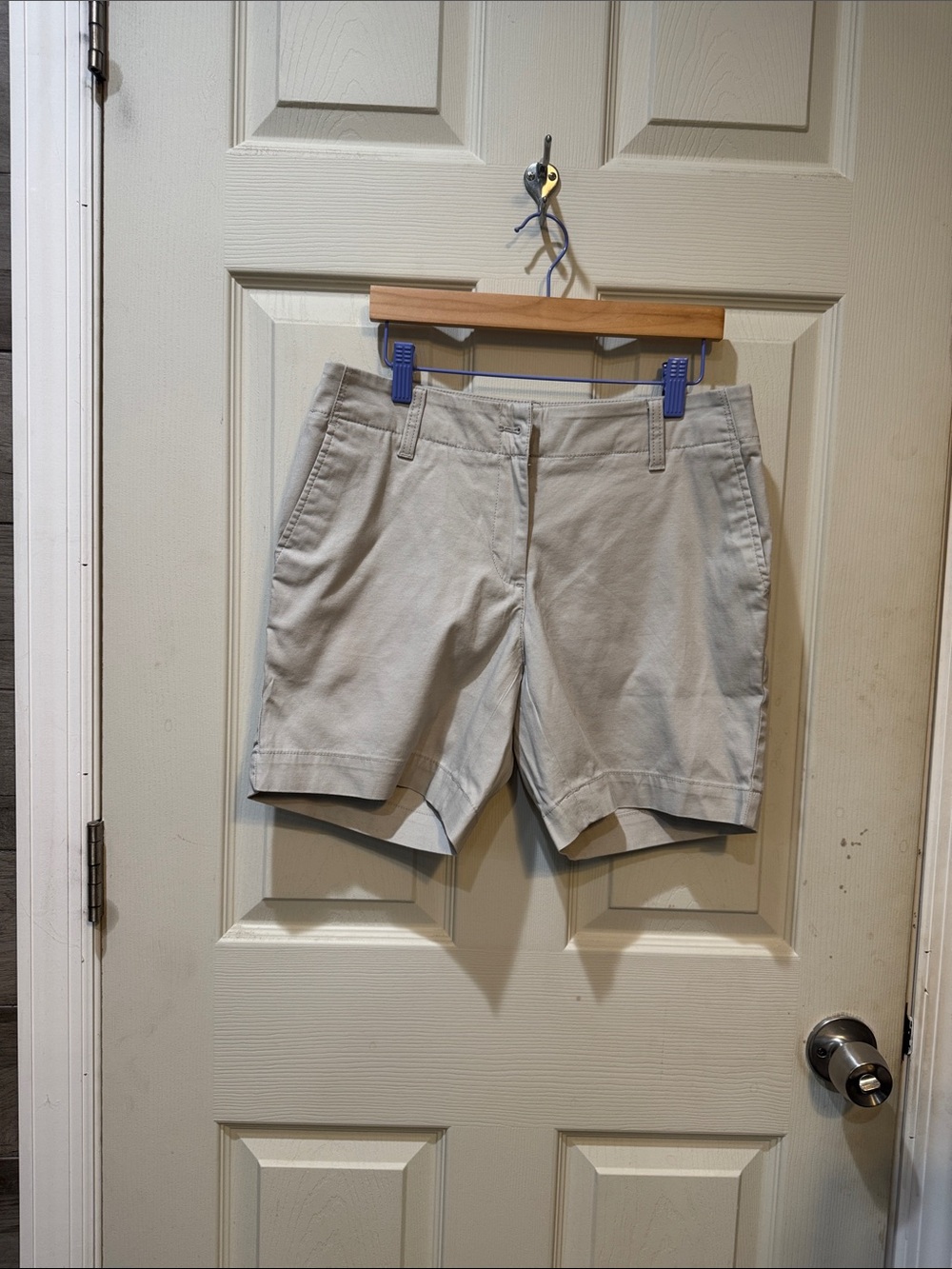 Talbots Light Beige Chino Bermuda Shorts